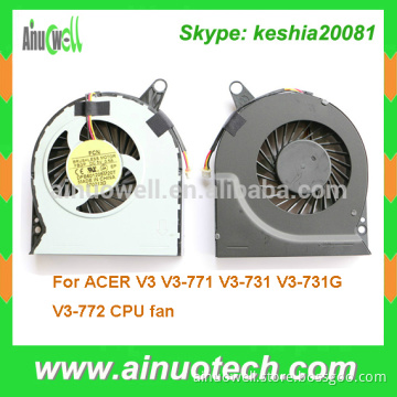 Laptop cpu fan for ACER V3 V3-771 V3-731 V3-731G V3-772 laptop internal fan mainboard cooler